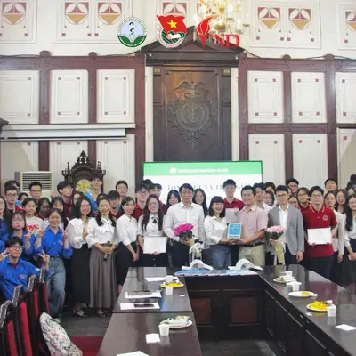  Ngày Sách và Văn hoá đọc Việt Nam 2026 tại Trường Đại học Dược Hà Nội: Một buổi gặp gỡ ấm áp giữa Thầy và Trò